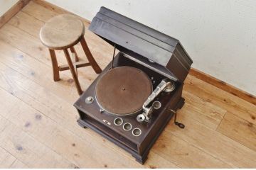 ジャンク品!レトロなUSA蓄音機CHENEY