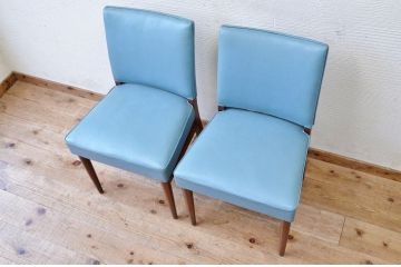 ヴィンテージ家具　イギリスビンテージ　ラウンジチェア2脚セット4(イス、椅子)