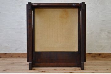 中古　北海道民芸ソファ1脚両肘掛付き1