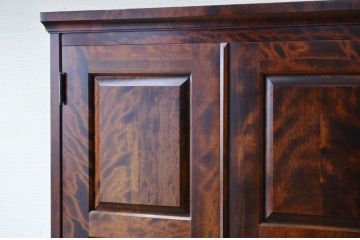 中古　北海道民芸家具ワードローブ(洋服箪笥)