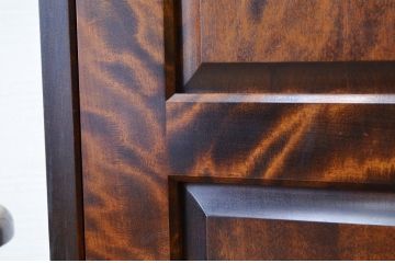 中古　北海道民芸家具ワードローブ(洋服箪笥)