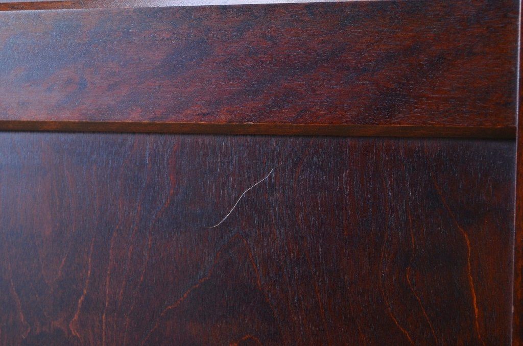 中古　北海道民芸家具ワードローブ(洋服箪笥)