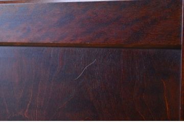 中古　北海道民芸家具ワードローブ(洋服箪笥)