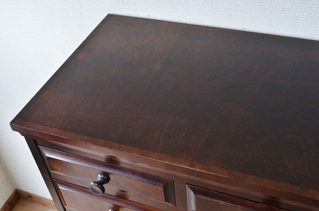 中古　北海道民芸家具チェスト(箪笥)