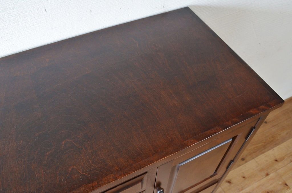 中古　北海道民芸家具チェスト(箪笥)