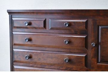 中古　北海道民芸家具チェスト(箪笥)