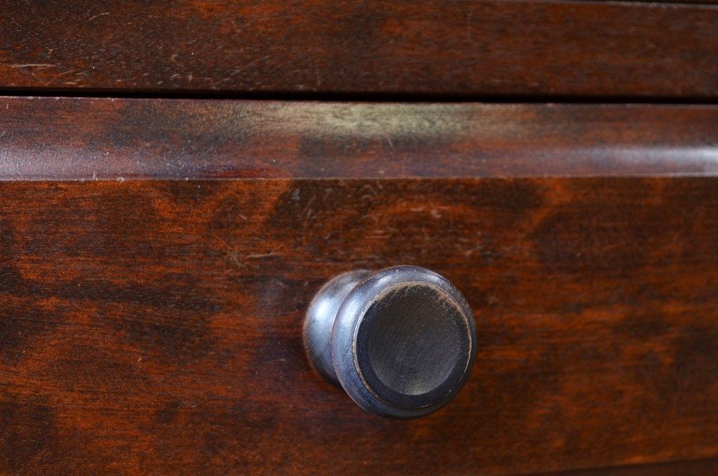 中古　北海道民芸家具チェスト(箪笥)