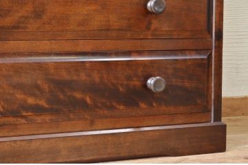 中古　北海道民芸家具チェスト(箪笥)