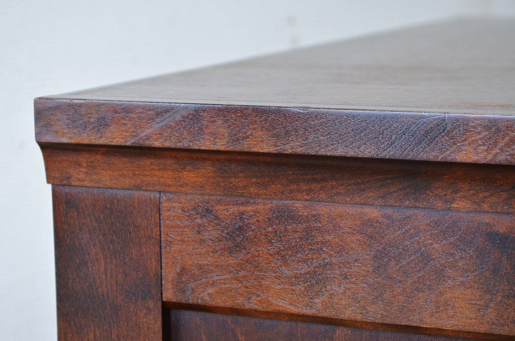 中古　北海道民芸家具チェスト(箪笥)