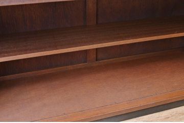 アンティーク家具　古い木のシンプルなローボード