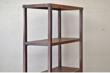 アンティーク家具　★古い木のアンティーク飾り棚(陳列棚)1
