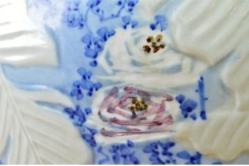 美しい陽刻　瀬戸火鉢
