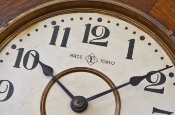 アンティーク雑貨　古民具　骨董　八角掛け時計(ボンボン時計、掛け時計)