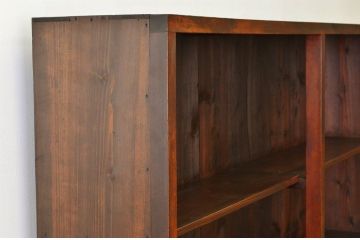 アンティーク家具　★古い木のシンプルなアンティーク飾り棚