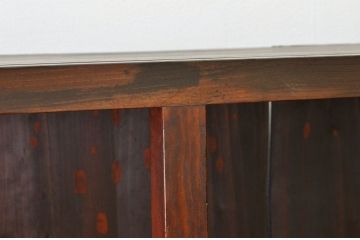 アンティーク家具　★古い木のシンプルなアンティーク飾り棚