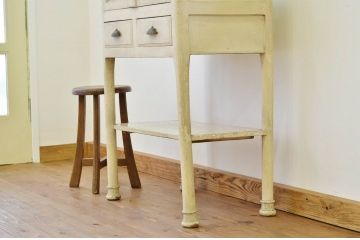 アンティーク家具　アンティーク　古い病院のケビントキャビネット(ガラスケース)