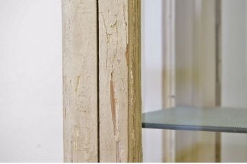 アンティーク家具　アンティーク　古い病院のケビントキャビネット(ガラスケース)