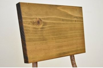 アンティーク家具　鉄脚のシンプルなイス(椅子)1脚