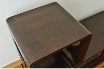 アンティーク家具　素敵なデザイン!特別注文作り　上質なアンティーク飾り棚