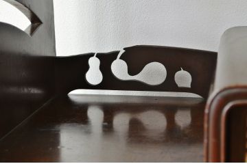 アンティーク家具　素敵なデザイン!特別注文作り　上質なアンティーク飾り棚