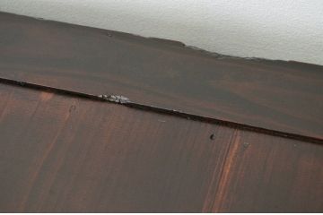 アンティーク家具　江戸〜明治　味のある縦格子時代箪笥サイドボード2(水屋箪笥、下駄箱)