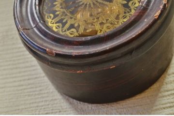 アンティーク雑貨　○古い四つ丸達磨時計2点セット2