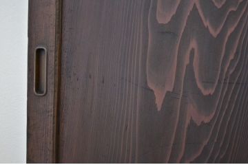 ★木目の良い一枚板板戸2枚セット