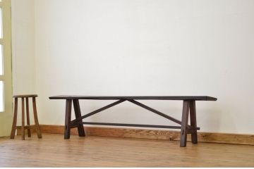 アンティーク家具　★アンティークベンチ(イス・長椅子)