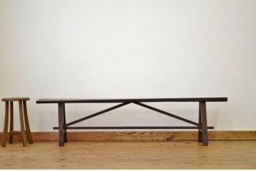 アンティーク家具　★アンティークベンチ(イス・長椅子)