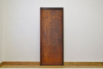 ★古い木のシンプルなドア2(アンティーク、戸)