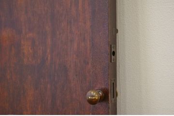 ★古い木のシンプルなドア2(アンティーク、戸)
