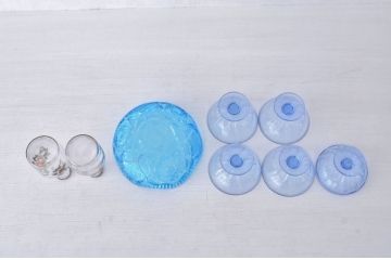 ○氷コップ吹きガラス徳利など8点セット