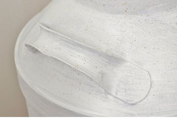 アンティーク 白いペイントのミルク缶・牛乳缶2個セット?昭和レトロ　シャビー