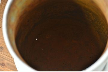アンティーク 白いペイントのミルク缶・牛乳缶2個セット?昭和レトロ　シャビー