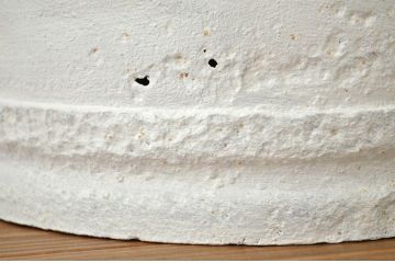 アンティーク 白いペイントのミルク缶・牛乳缶2個セット?昭和レトロ　シャビー