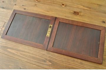 アンティーク家具　珍品希少!最高級!唐木と黒柿の重厚な帳場箪笥