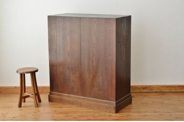 アンティーク家具　珍品希少!最高級!唐木と黒柿の重厚な帳場箪笥
