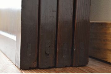 アンティーク　シックな帯戸4枚セット