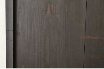 使い込まれたアンティーク格子帯戸(引き戸・扉)