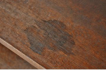 アンティーク家具　★アンティーク　厚みのある無垢材の飾り棚(陳列棚)