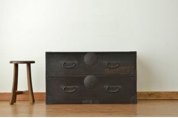 アンティーク家具　アンティーク 明治〜大正時代 古い時代箪笥ローボード