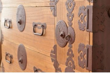アンティーク家具　古民具・骨董 状態の良い最上箪笥(時代箪笥)