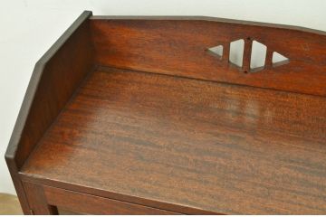 アンティーク家具　アンティーク シックなマス目本箱(書棚・収納棚)