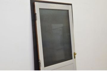 オリジナルペイントのモールガラスドア1枚(扉、建具)