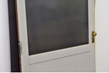 オリジナルペイントのモールガラスドア1枚(扉、建具)