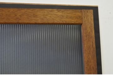 オリジナルペイントのモールガラスドア1枚(扉、建具)
