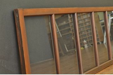 古い木のアンティーク明り取り1枚(欄間)
