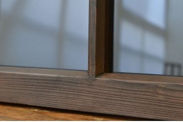古い木のアンティーク明り取り1枚(欄間)