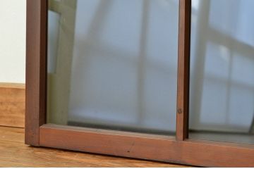 古い木のアンティーク明り取り1枚(欄間)