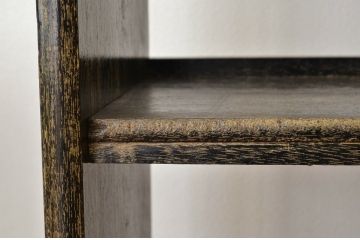 レトロ家具　昭和レトロ シンプルなアンティーク本棚(飾り棚)
